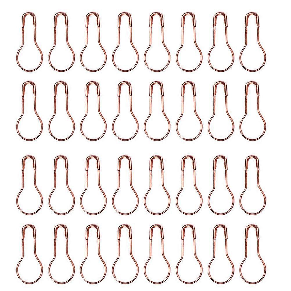 Creative Rose Gold Gourd Shape Brooch for Decoration Made of Durable Iron 2000pcs