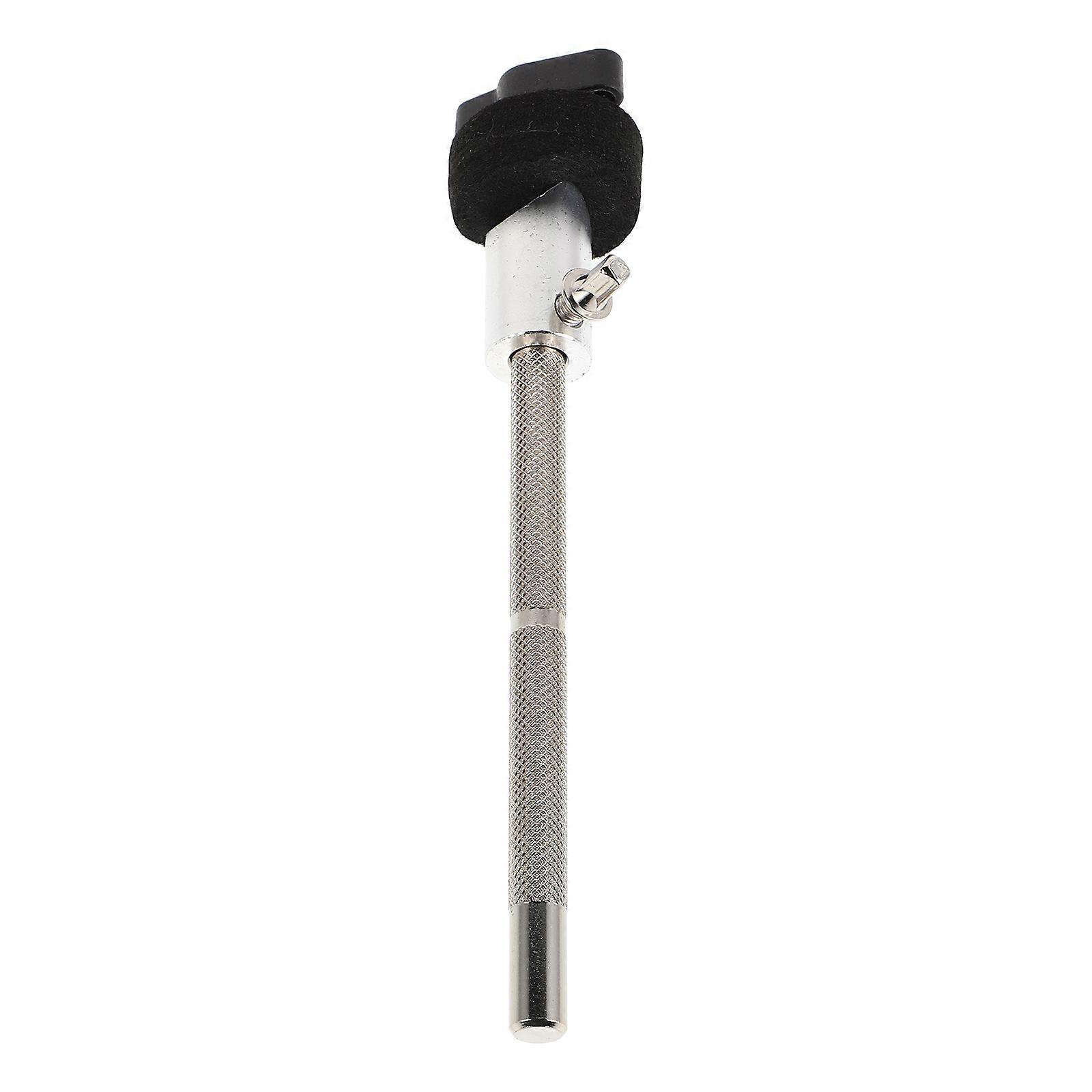 Drum Cymbal Mount Adjustable Cymbal Stand Boom Arm Attachment for Cymbal Stand Drum Easy Installation Alloy Rubber 1Pcs