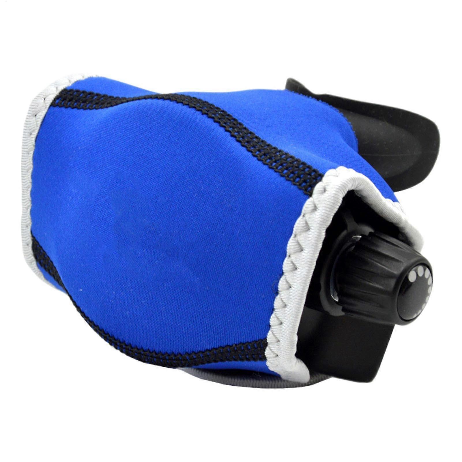 Diving Regulator Protector, Neoprene Cover, Second Stage Wrap, Snorkel Comfort Underwater Sleeve Blue