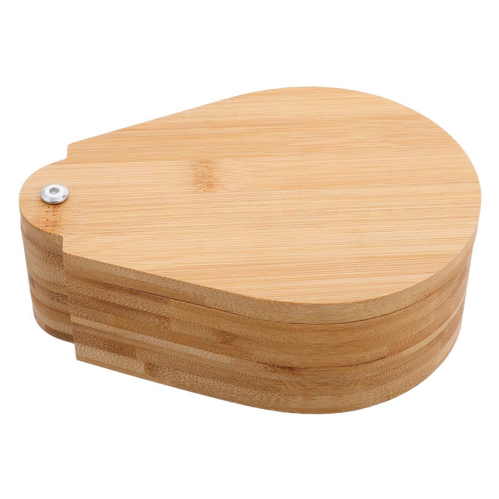 Salt Shaker Countertop Bamboo Khaki Seasoning Shaker Spice Jar Set Sugar Container Chocolate Container Spice Dispenser