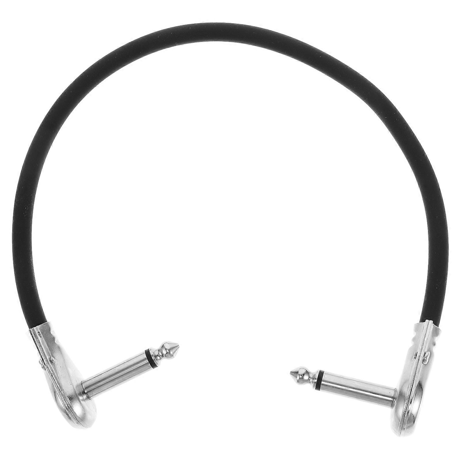 Pedal Cables Guitar Electric Guitar Accessories Shielding .58X1.85X1.18in Black Color 1Set