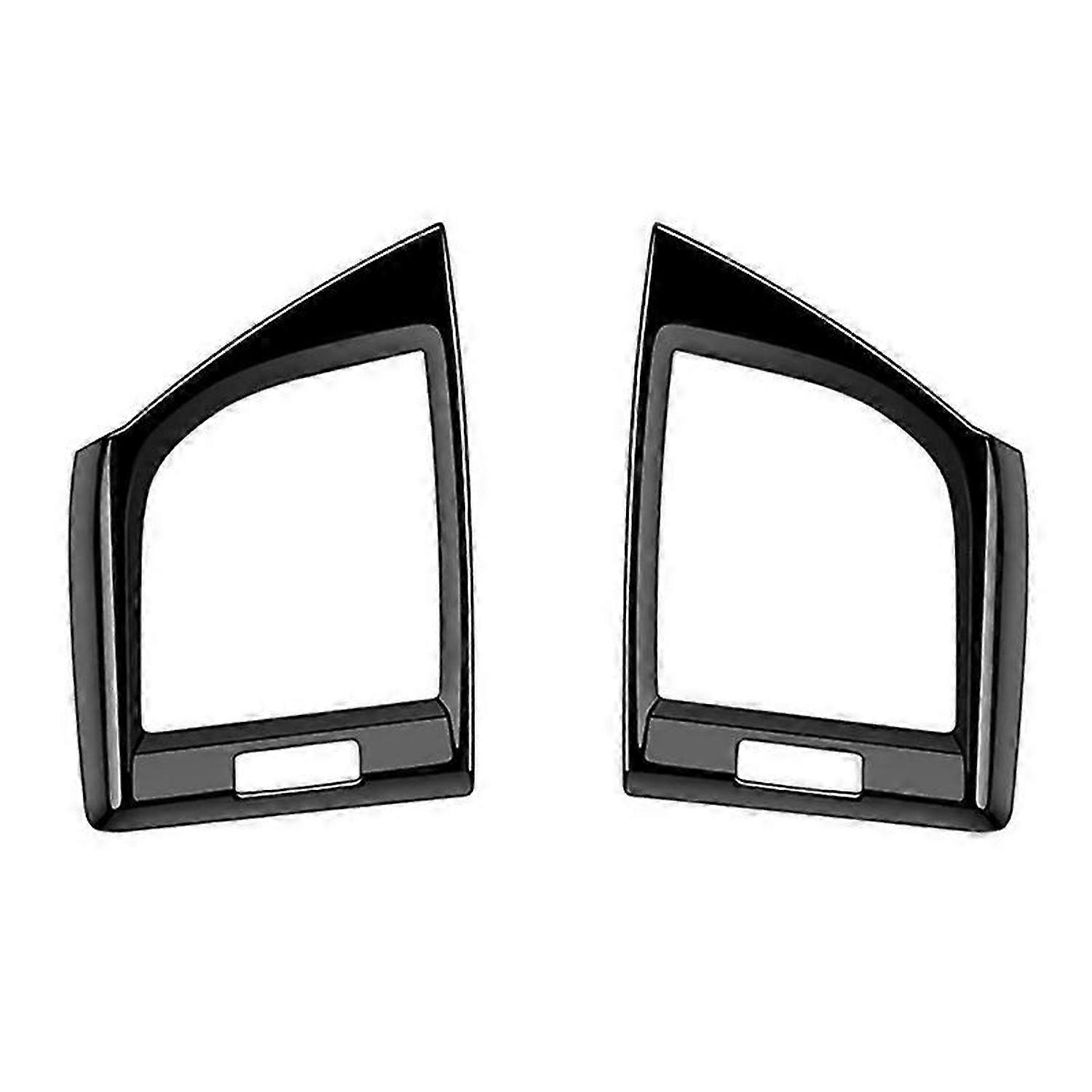 For Alphard 40 Series 2023+ RHD Bright Black Dashboard Air Condition Vent Outlet Cover Trim Frame St
