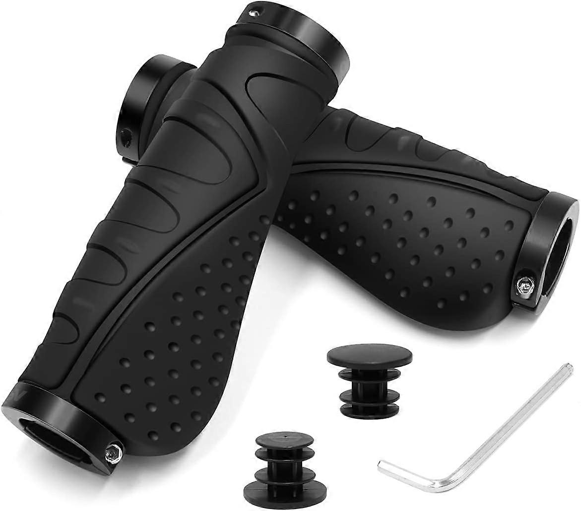 1 pair of bicycle handlebar covers rubber non-slip grips