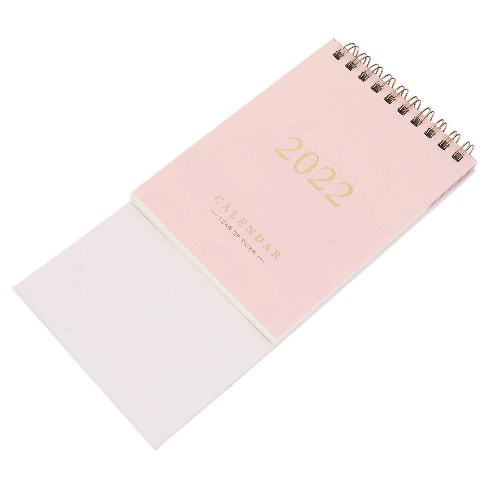 Calendar Planner Small Desk Calendar Students Time Checking 16.5X9.5CM 1Pack