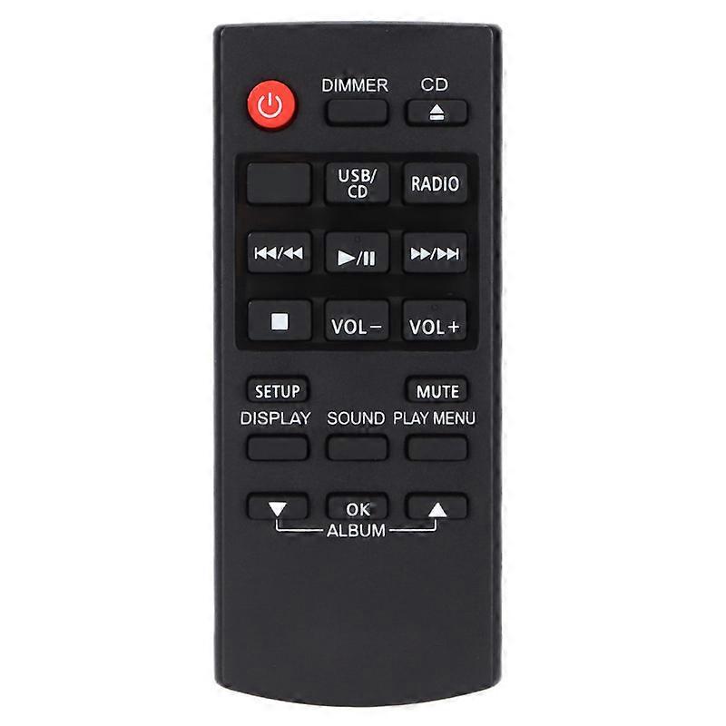 Remote Control for Panasonic SCHC195 SCHC297 SCHC19EBK Mini Hi-Fi Stereo System