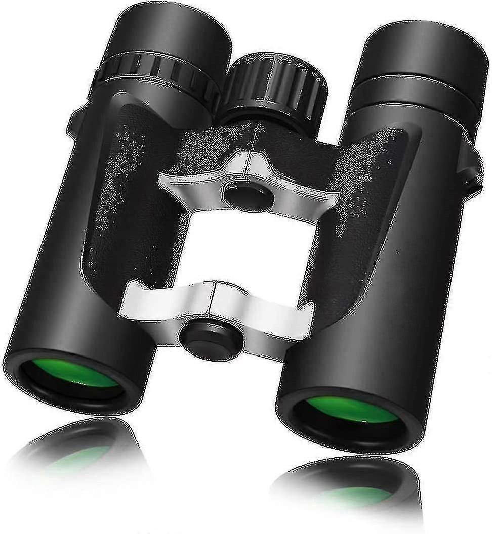8x25 Binoculars(waterproof/fogproof), Powerful Pocket Binoculars-black
