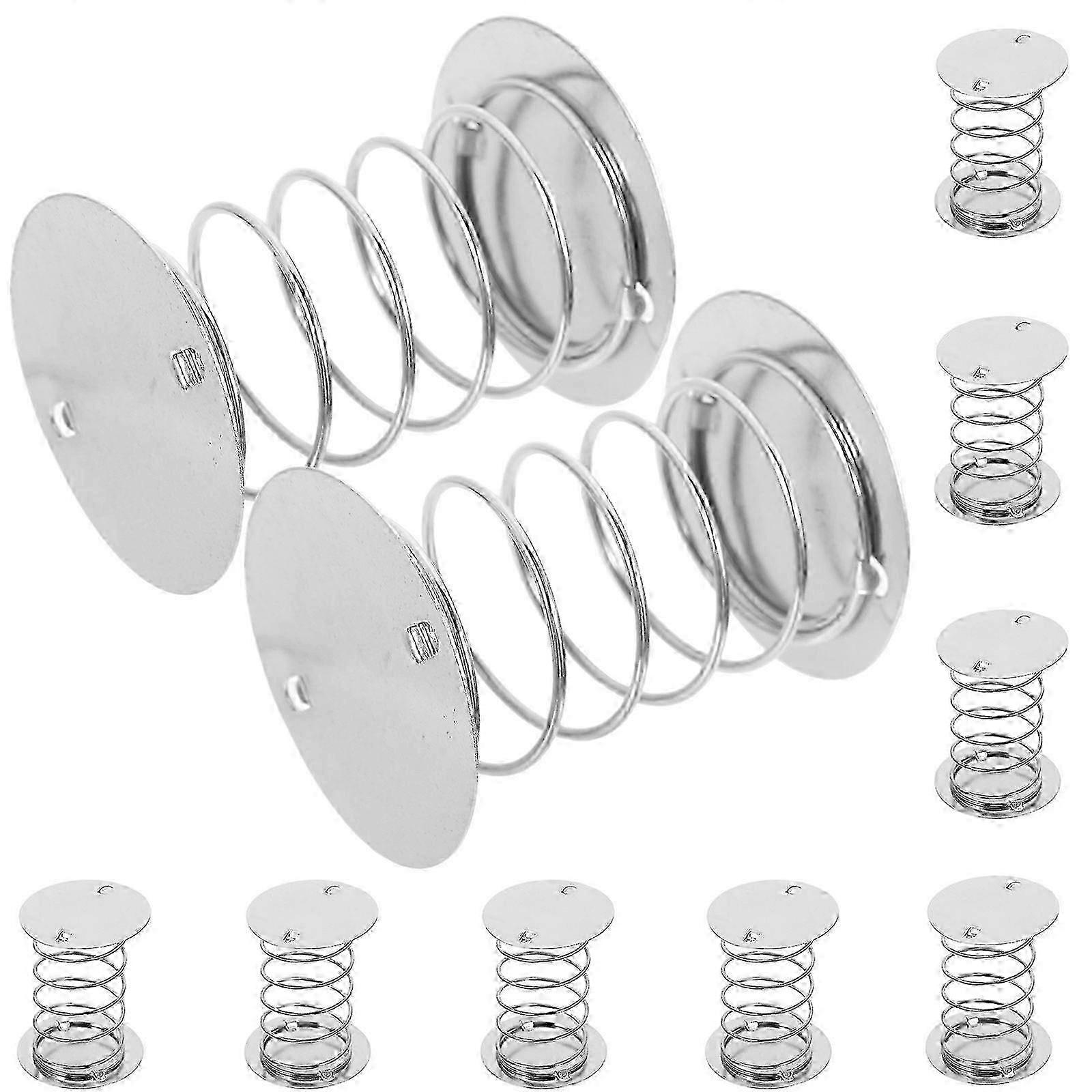 10Pcs Shaking Head Dolls Spring Base for Crafting Carousel Toys