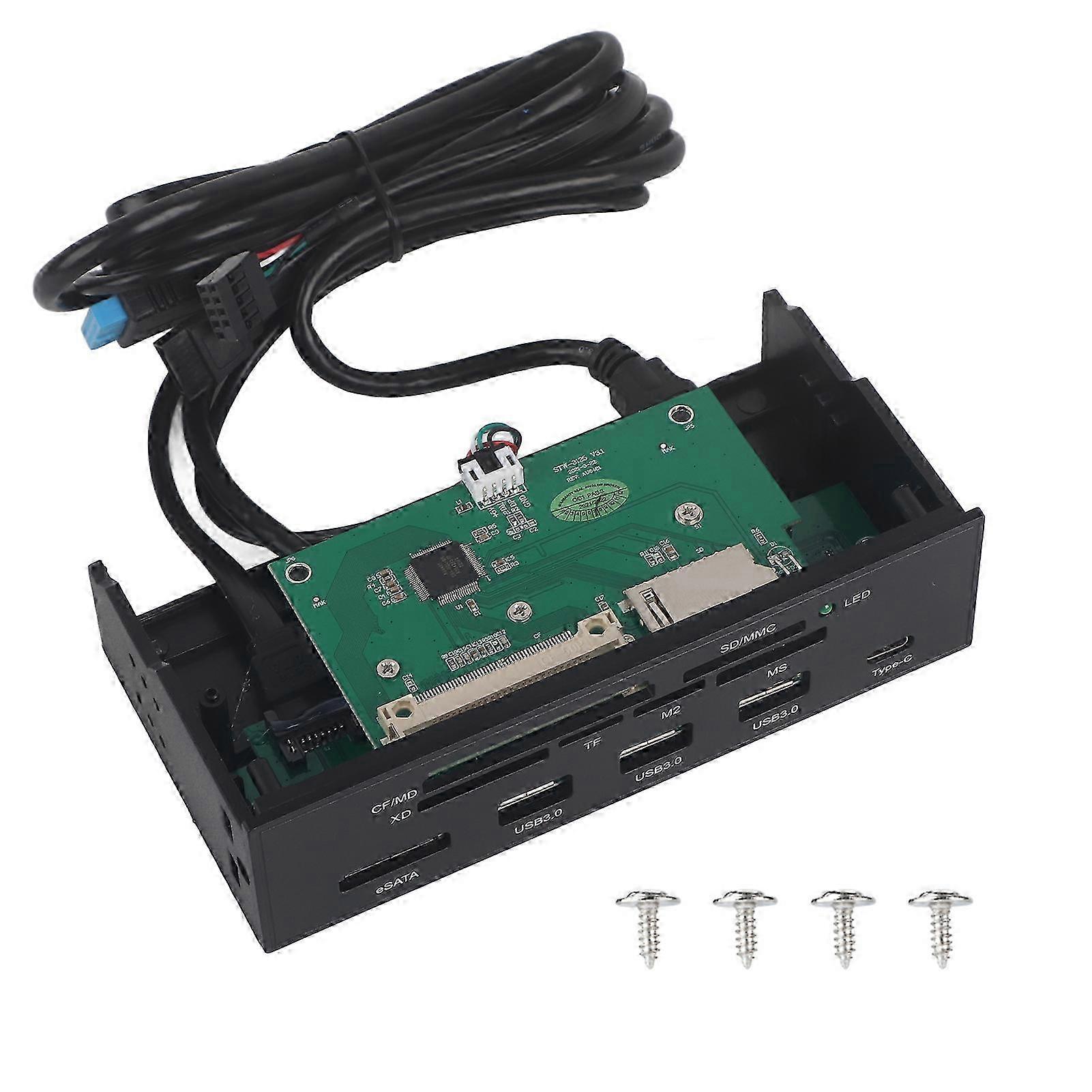 5.25 Inches Multifunction Internal Card Reader for PC Front Panel