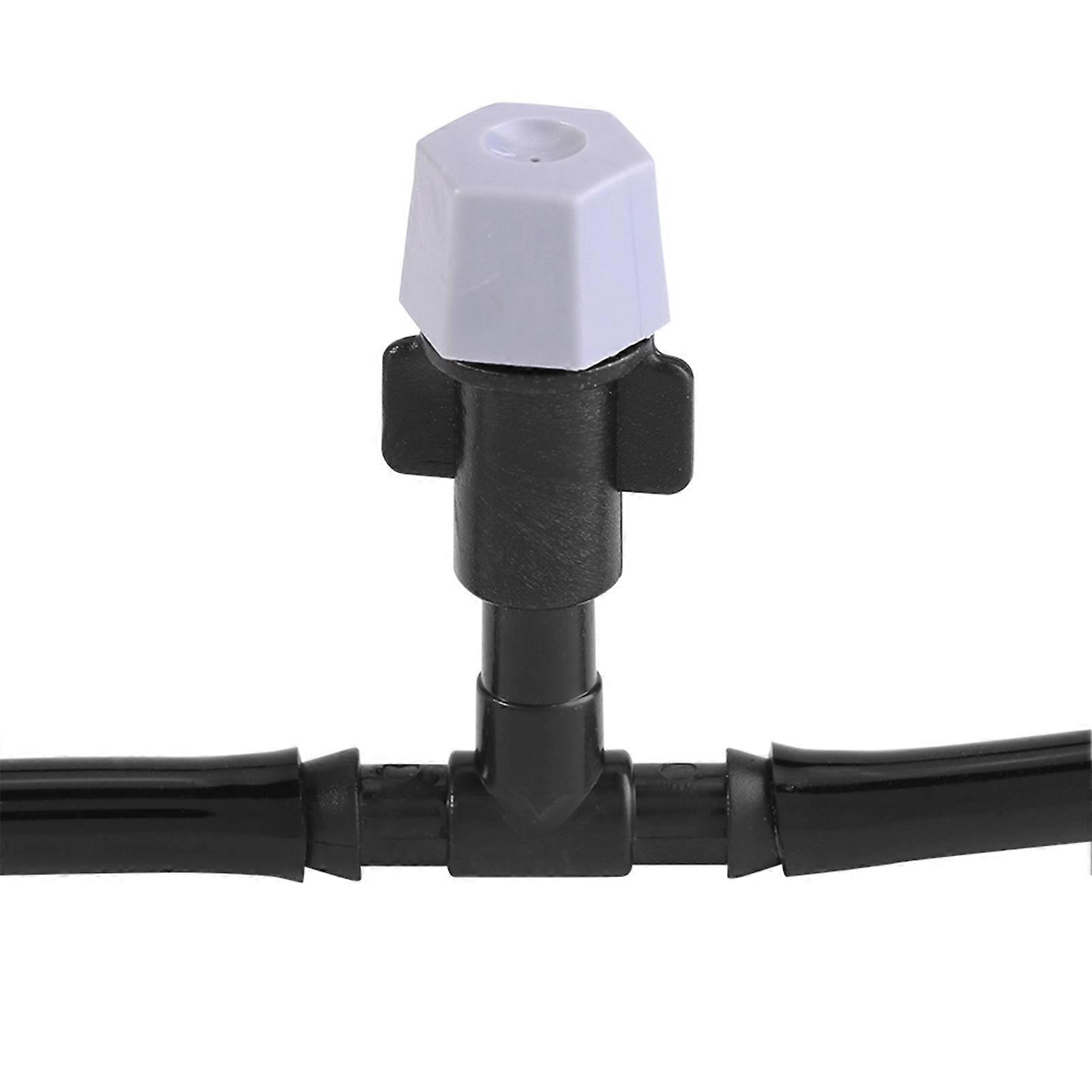 Water Misting Cooling System Hose Sprinkler Nozzle Garden Patio Micro Irrigation Set 10M