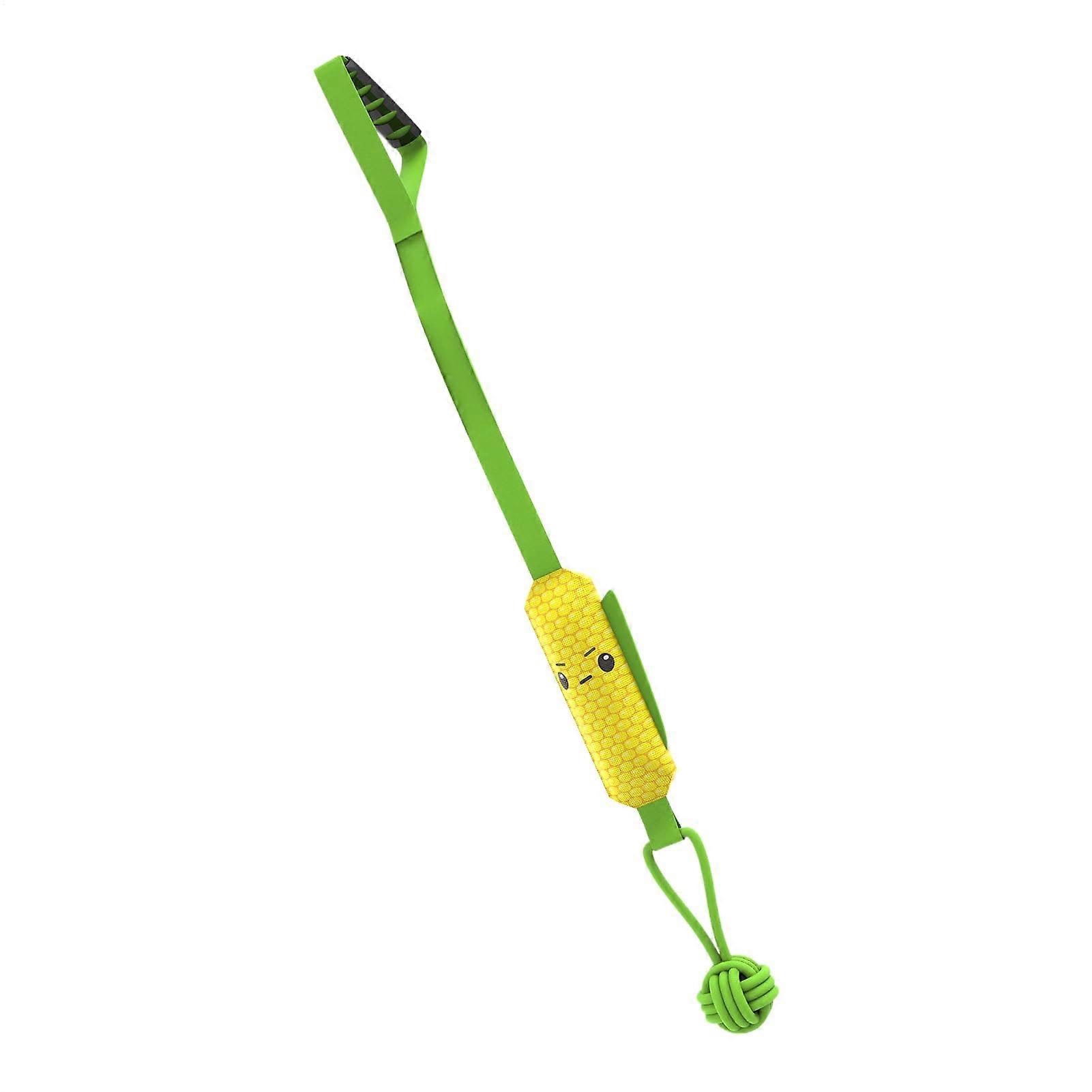 Dog Tug Toy, Durable Chew and Pull Toy for Dogs  Cotton Ball Puppy Chew Accessories Training Squeaker for Strong Chewers, Activity Exercise Corn