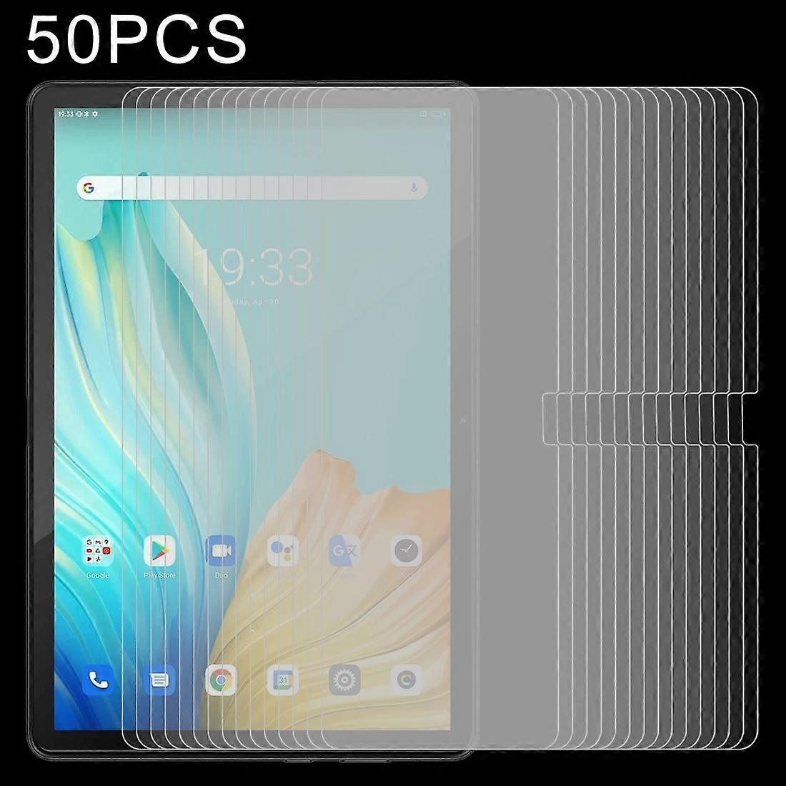For Blackview Tab 10 50 PCS 0.26mm 9H 2.5D Tempered Glass Film For Blackview Tab 10 (50 PCS)