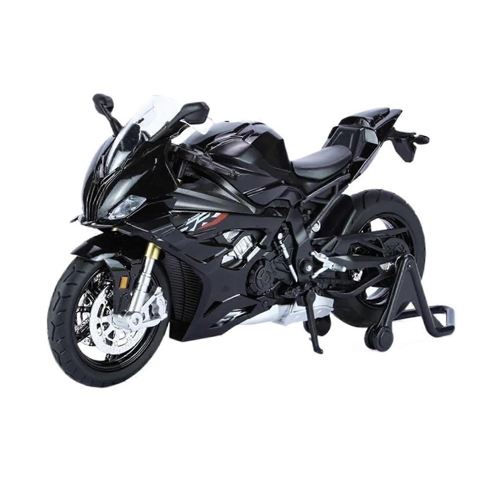 2023 Motorcycle Diecast Model 1:12 Scale Miniature Alloy Cross-Country Vehicle with Sound and Light Features