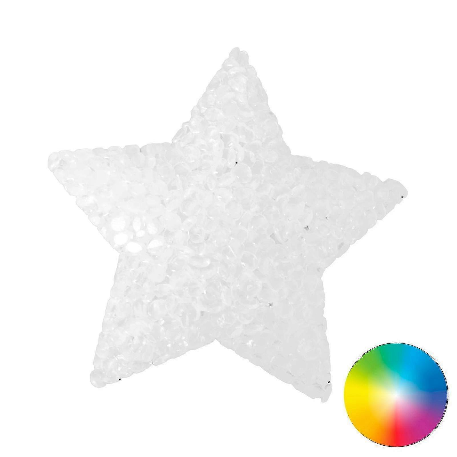 Romantic Soft Lighting Eye Protection Handheld Fairy Lamp Decoration Plastic LED Pentagram Lamp for Parties