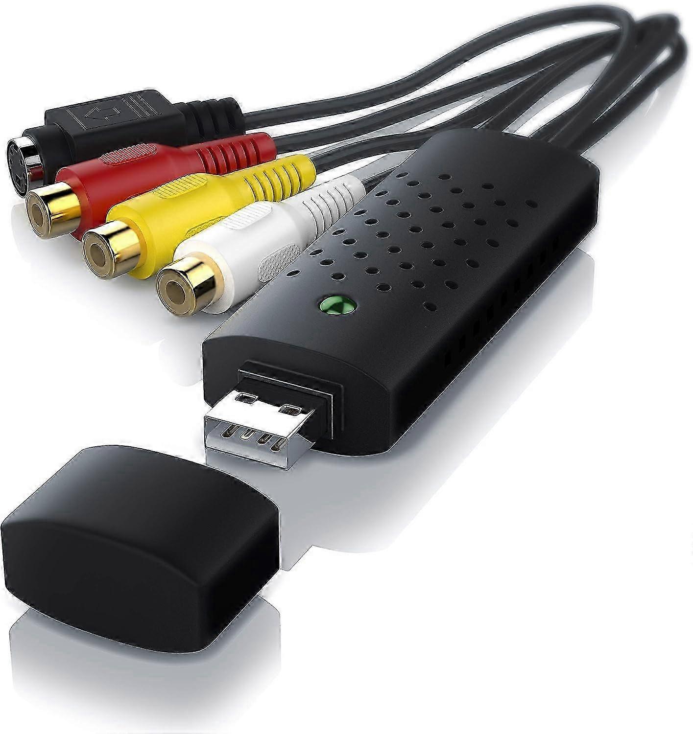 USB 2.0 Audio Video Capture Card – Windows 11/10 Compatible