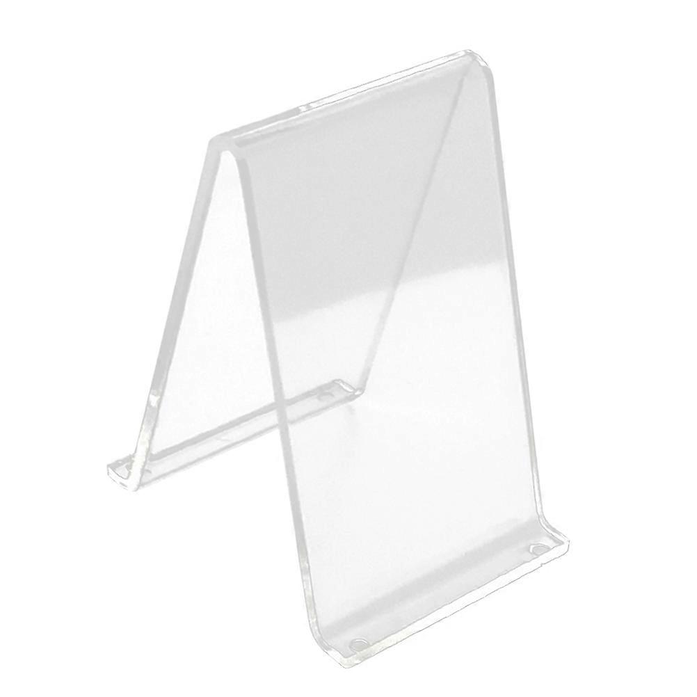4pcs Transparent Plastic Shoe Support Stands V Type Display Holders for Home Organization