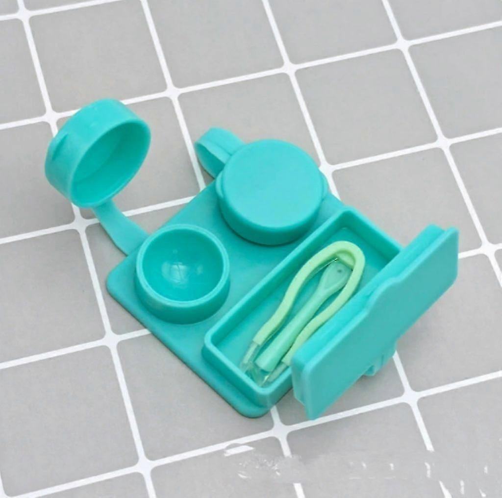 Hard/Rigid Gas Permeable (RGP) Flat Pack Contact Lens Cases 6/Pack with 2 Contact Lens Rem