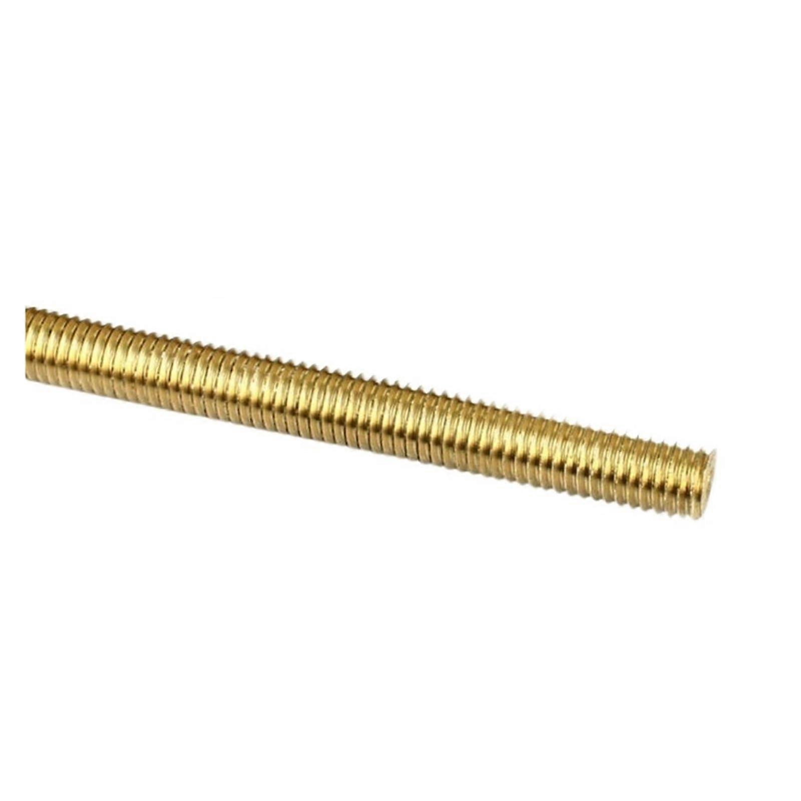 Brass Threaded Rod M12 250mm Full Thread Metric Screw Bolts for M4 M5 M6 M8 M10 M12 Applications