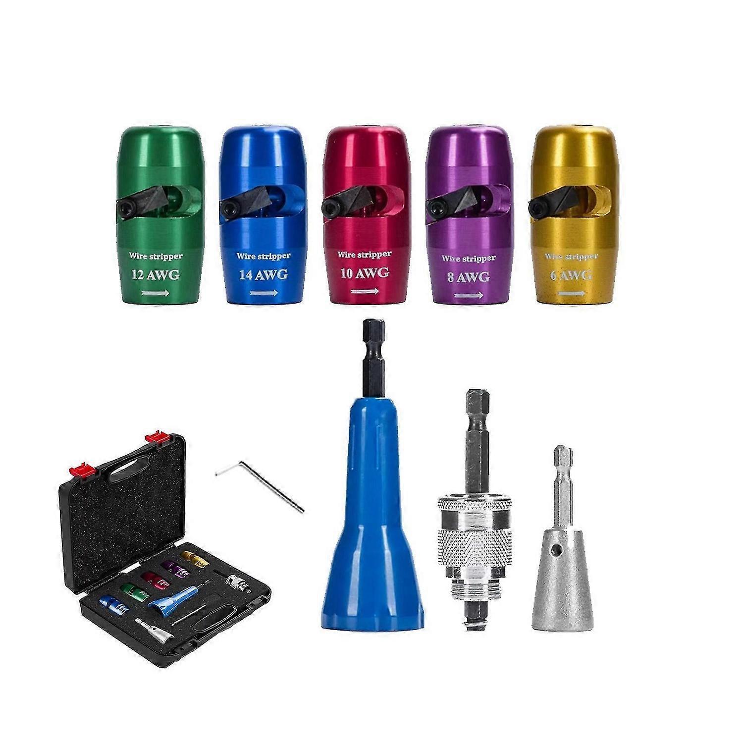 Wire Stripper For Drill Wire Stripping and Twisting Tool Upgrade Electrical