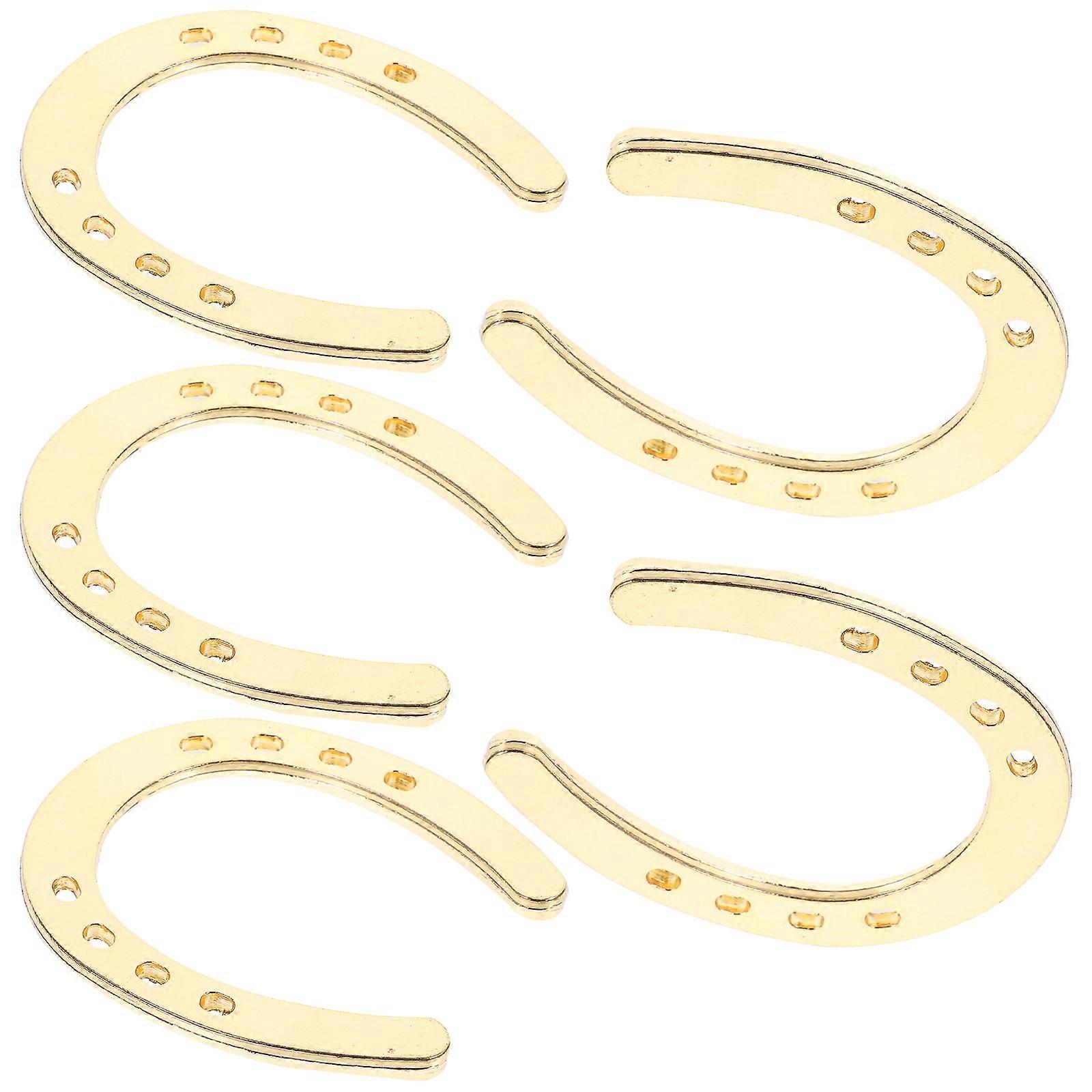 It sounds like you're referring to a product listing or description for **alloy horseshoe pendant rings** that can be used as **DIY keychains** or
