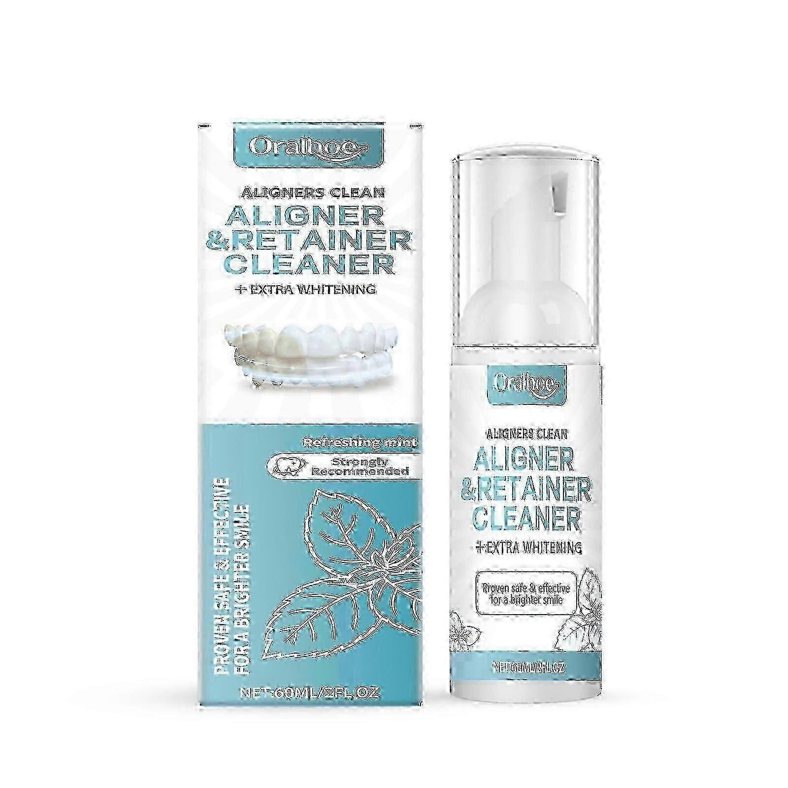 Braces Cleansing Mousse, Teeth And Mouth Fresher Corrector Gentle Cleansing Foam