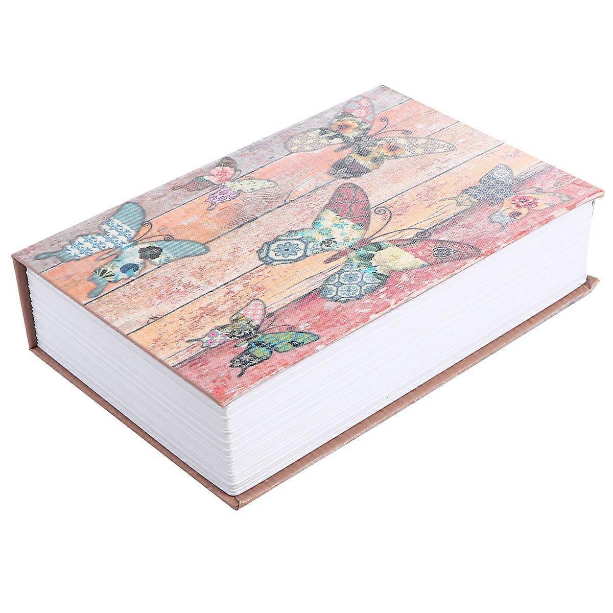 Książka symulacyjna Projekt Lock Box Pojemnik do przechowywania papieru 9,43 x 6,17 x 2,16 cala Zamek szyfrowy 1 opakowanie