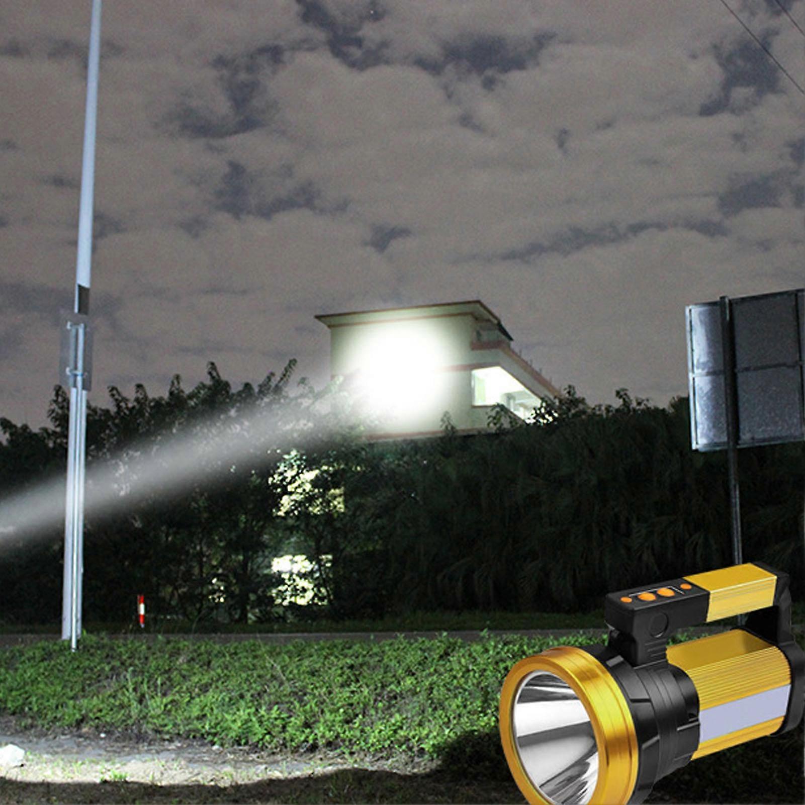 Przenośna ręczna latarnia LED z akumulatorem do przerw w dostawie prądu na zewnątrz