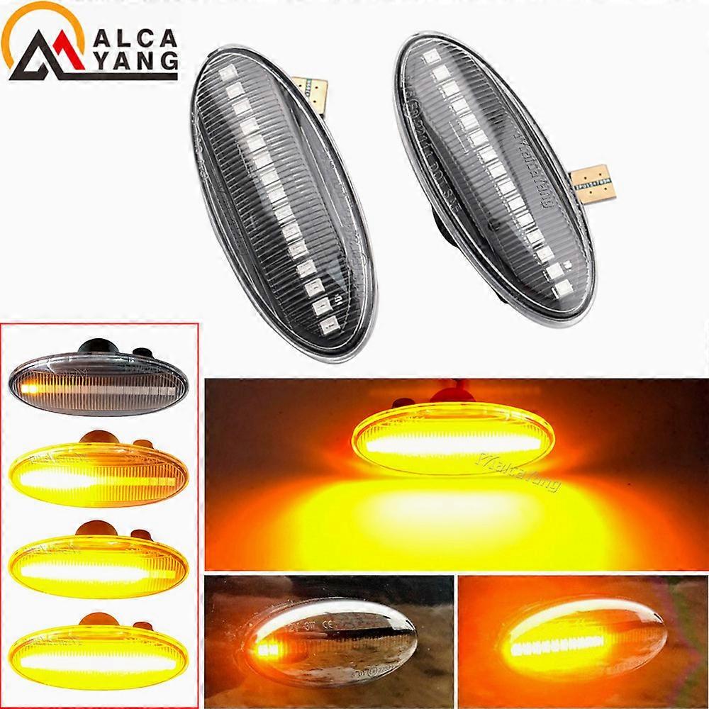 Suitable For Nissan X-trail Qashqai J10 Cube Juke Leaf Micra Micra K13 Note E11 Car Side Marker Light Dynamic LED Turn Signal Lamp