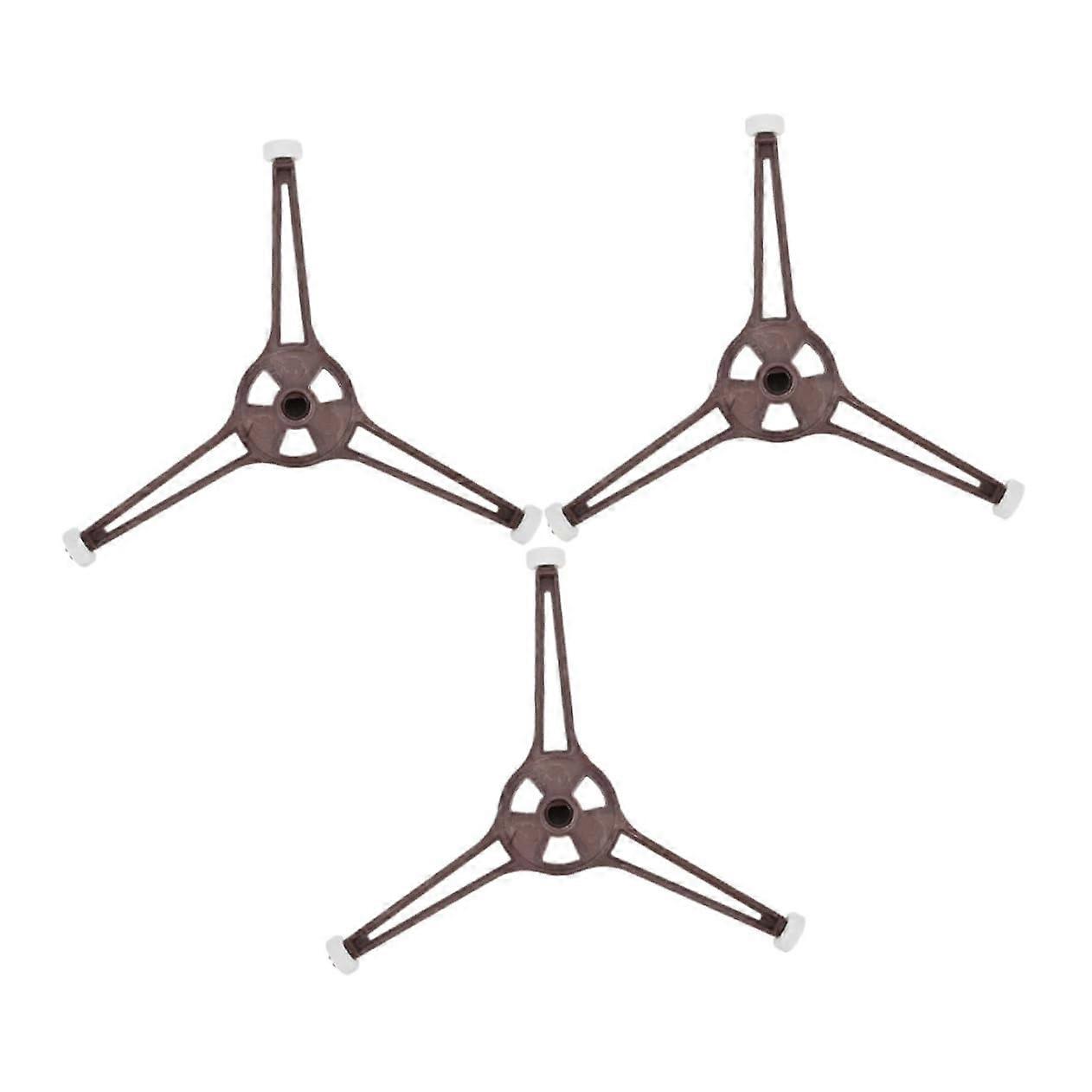 Pack of 3 Microwave Turntable with Three Arms Support Base Replacement