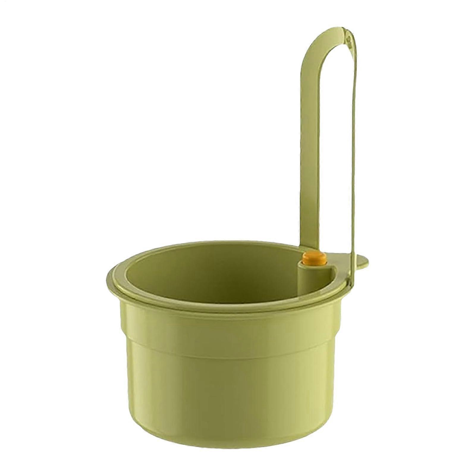 Küchensiebkorb Anti-Verstopfung 30x15cm Abflusskorb für Spüle Grün Küchenwerkzeug für Restaurant Wohnheim Wohnung