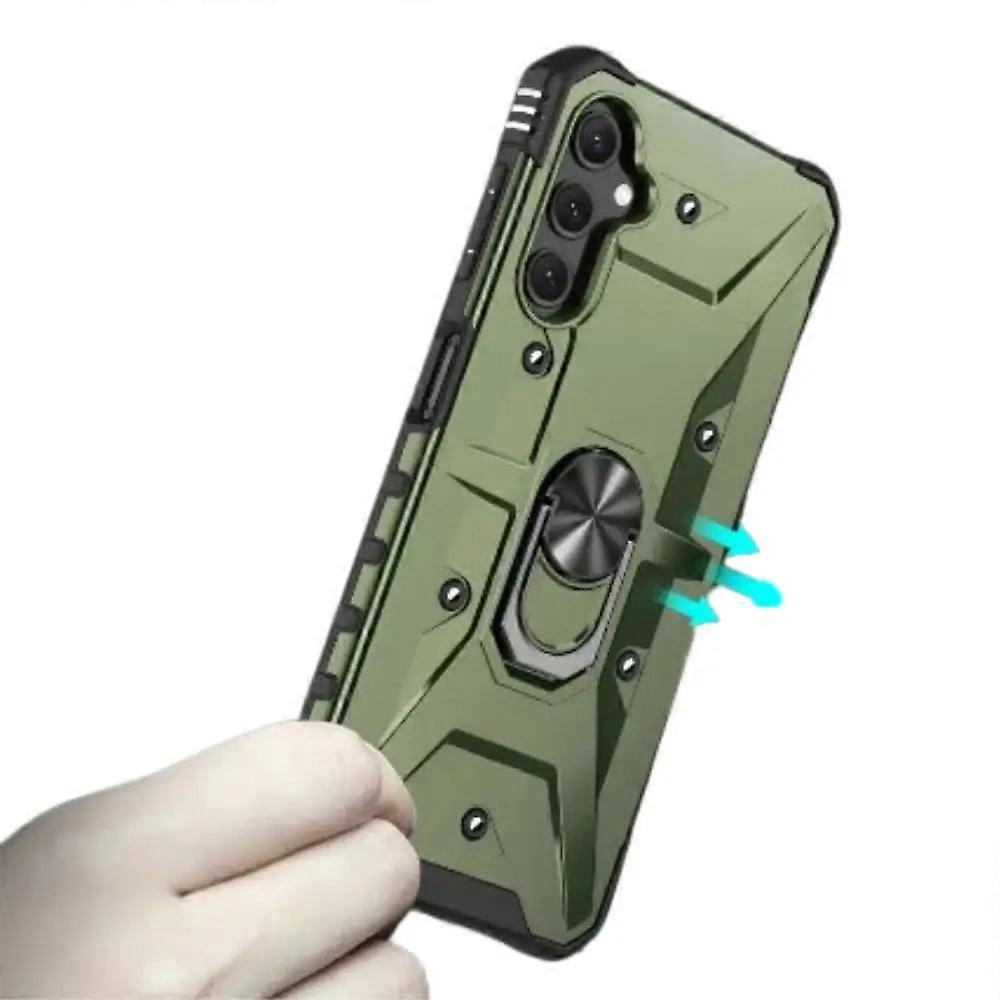 Shockproof Armor Case For Samsung Galaxy A & S Series (green)