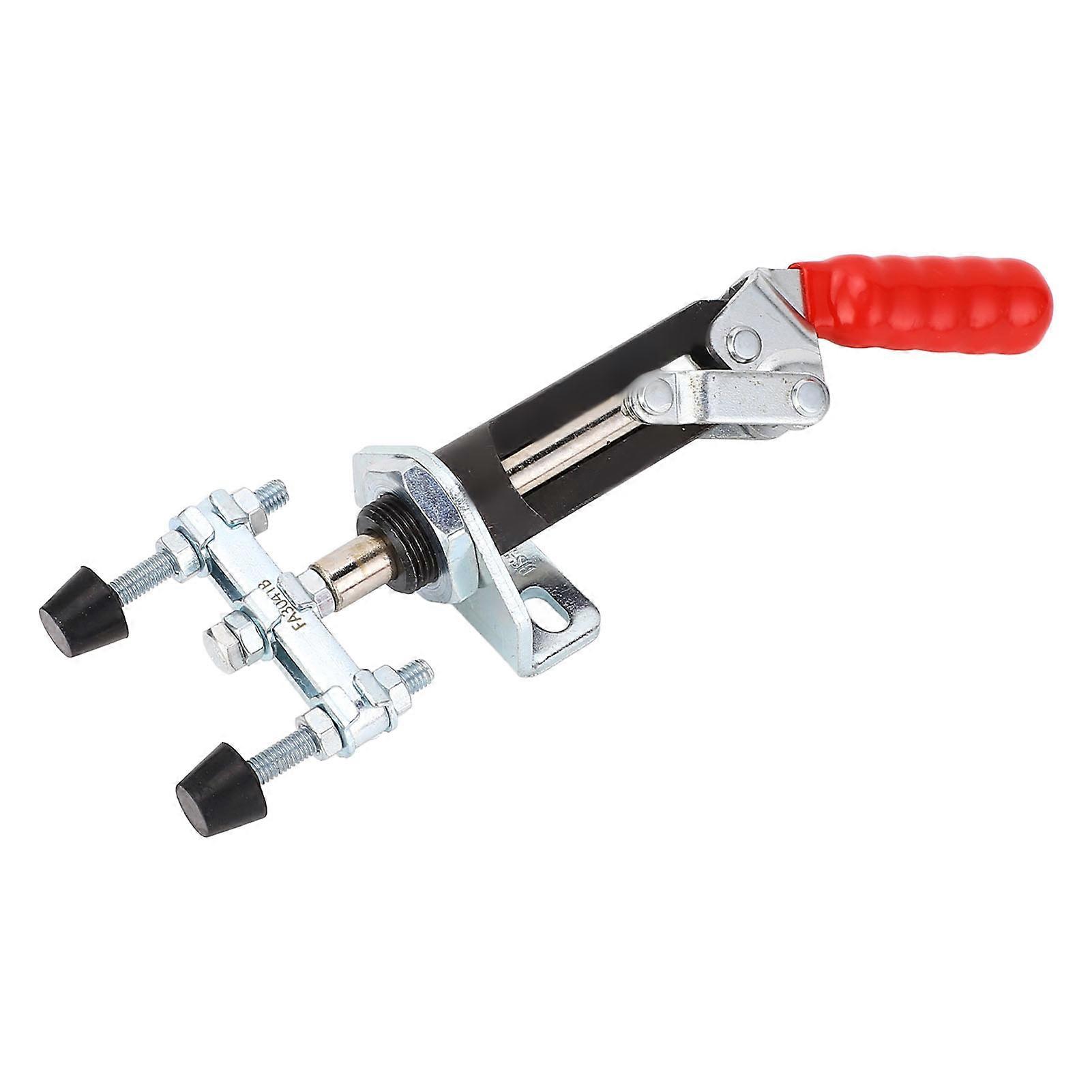 Dual Head Toggle Clamp 32mm Stroke 250kg Holding Capacity Side Actuated Quick Release Pull Push Toggle Clamp