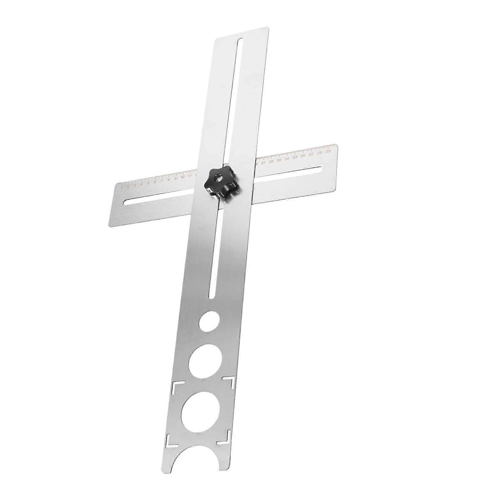 Tile Hole Locator, Detector For Tile Openings, Tile Tracker, Stamp Finder, Rust Stain Remover, Stainless Steel, Silver