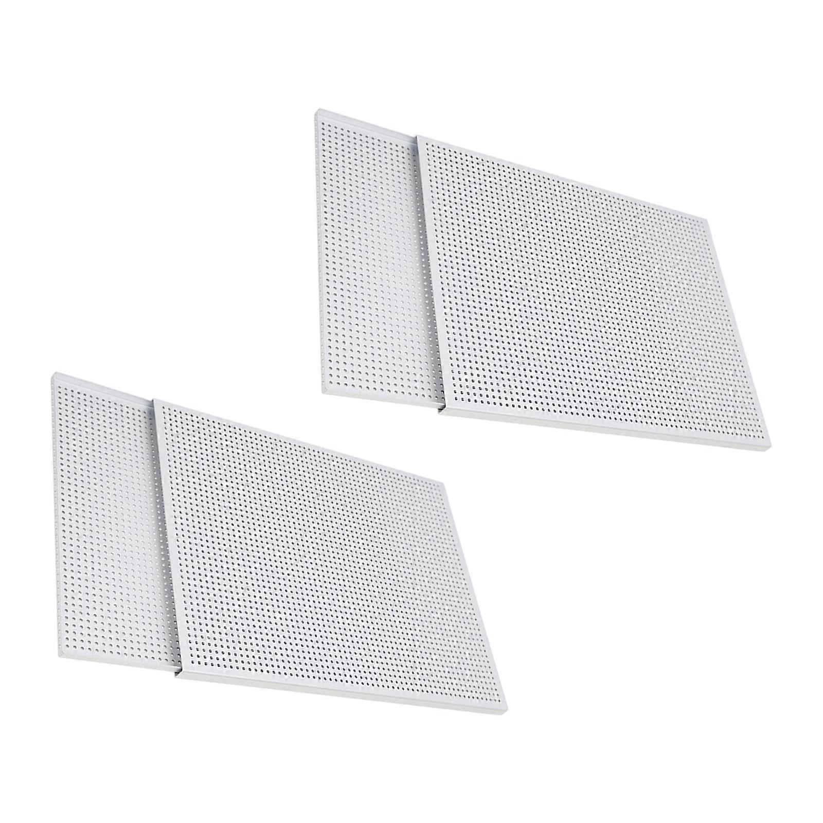 סט של 2 נייר אפייה אלומיניום אנודייז 35x25 ס"מ גיליון עוגיות נון-סטיק תבנית צלייה עמידה למאפים קרואסונים צבעוניים