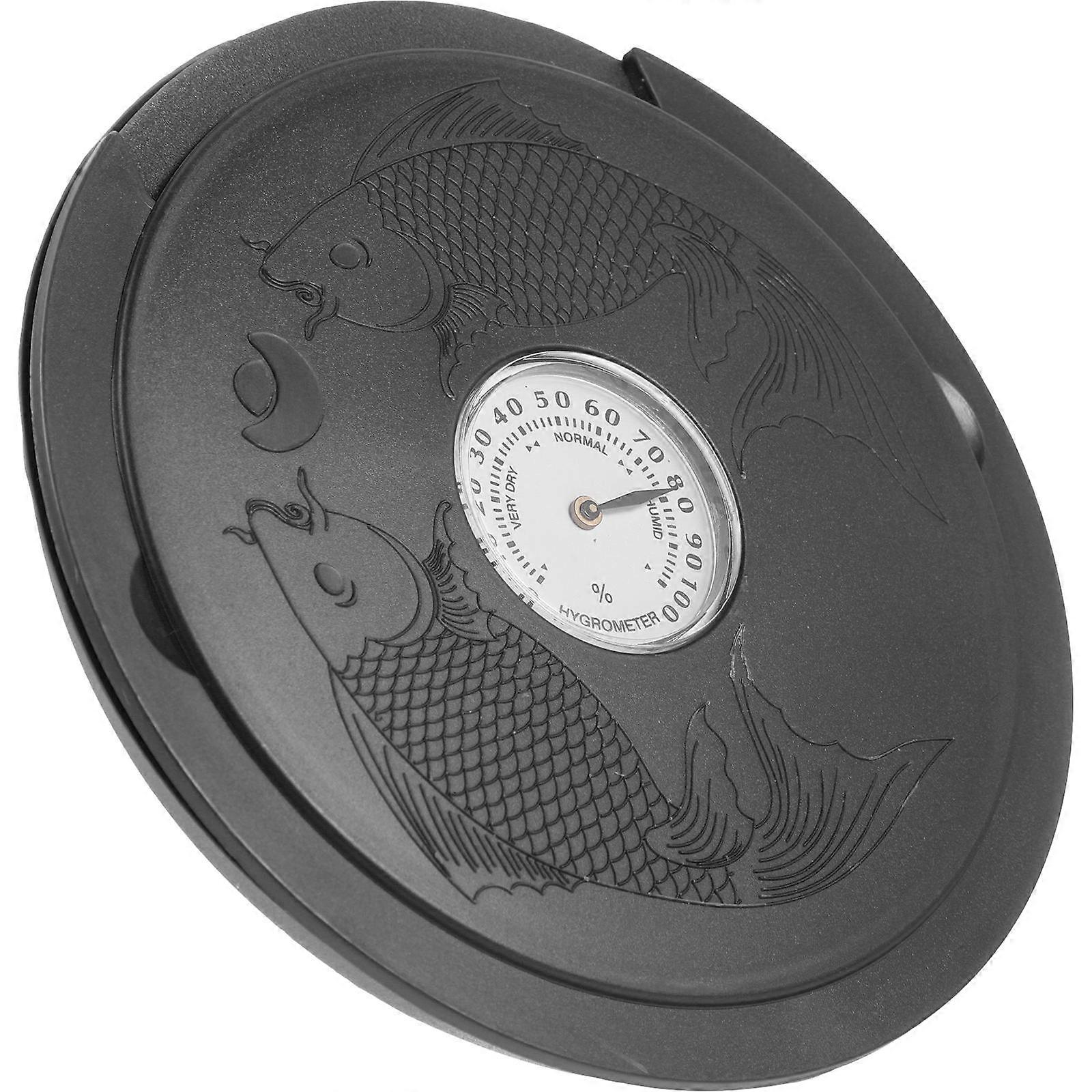 Acoustic Soundhole Cover Humidifier Guitar Care Kit Hygrometer Function 10.8x10.8cm 1Set