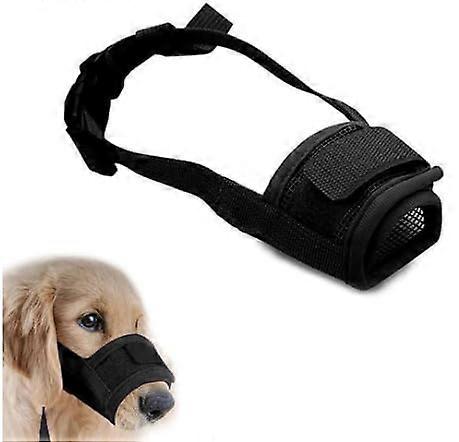 Pack of 2 Muzzles for Dogs, Adjustable Loop Prevents Biting, Allows Panting
