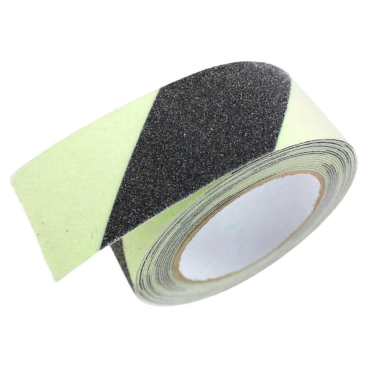 1 Roll Glow in The Dark AntiSlip Tape SelfLuminous Safety Tape for Stairs Outdoor Guidance and Marking SlipResistant Reflective Easy Installation
