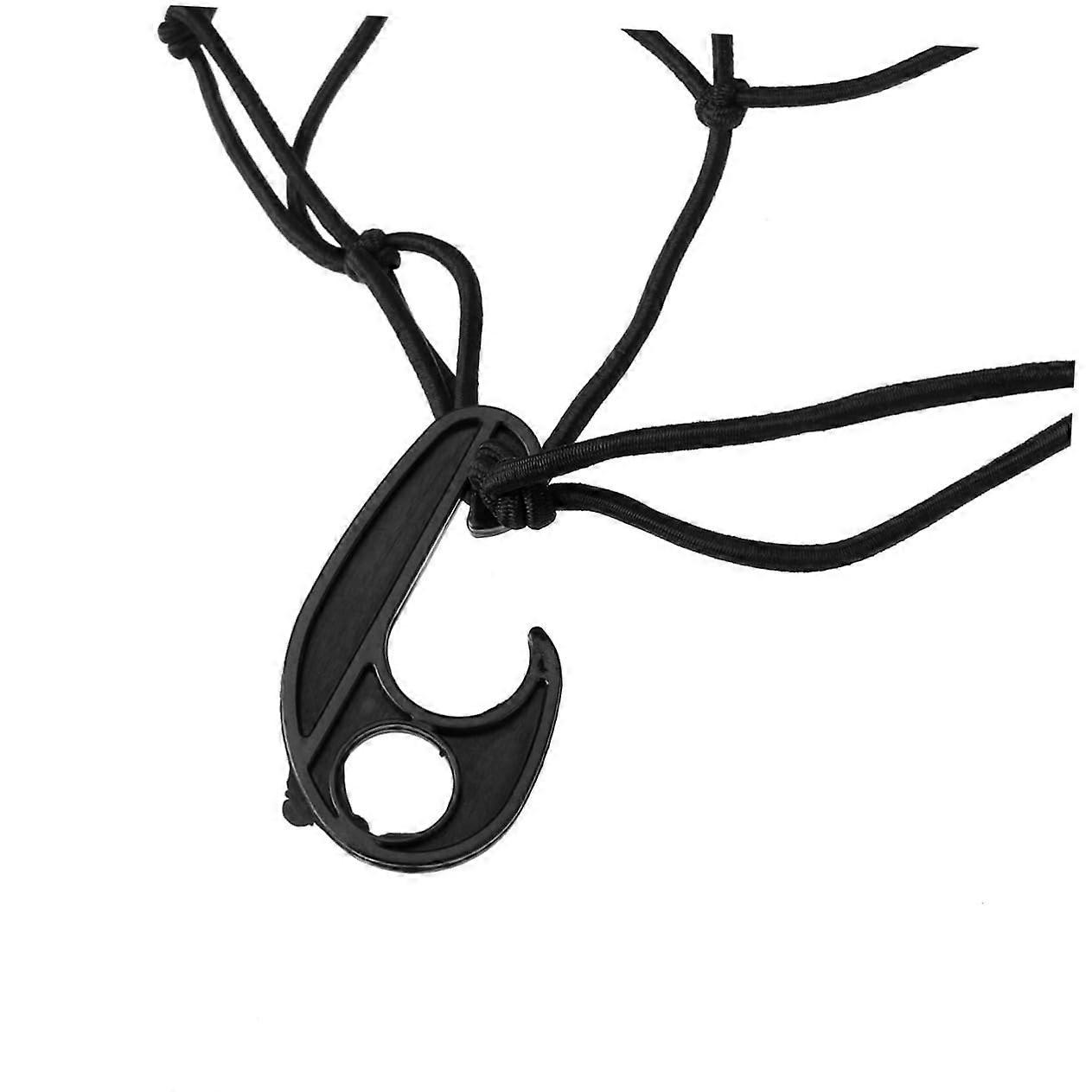 Luggage Net Elastic Cargo Net For Travel Buggy Black Stretchy