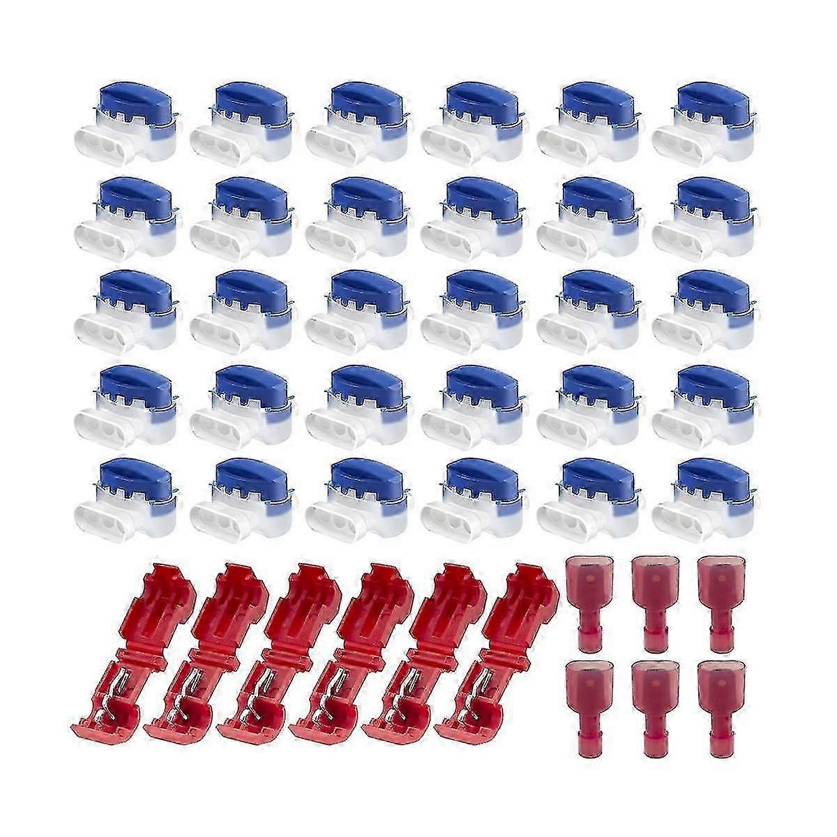 36pcs Cable Connectors For Robotic Lawnmowers, Waterproof Connection Cable With Gel Filling