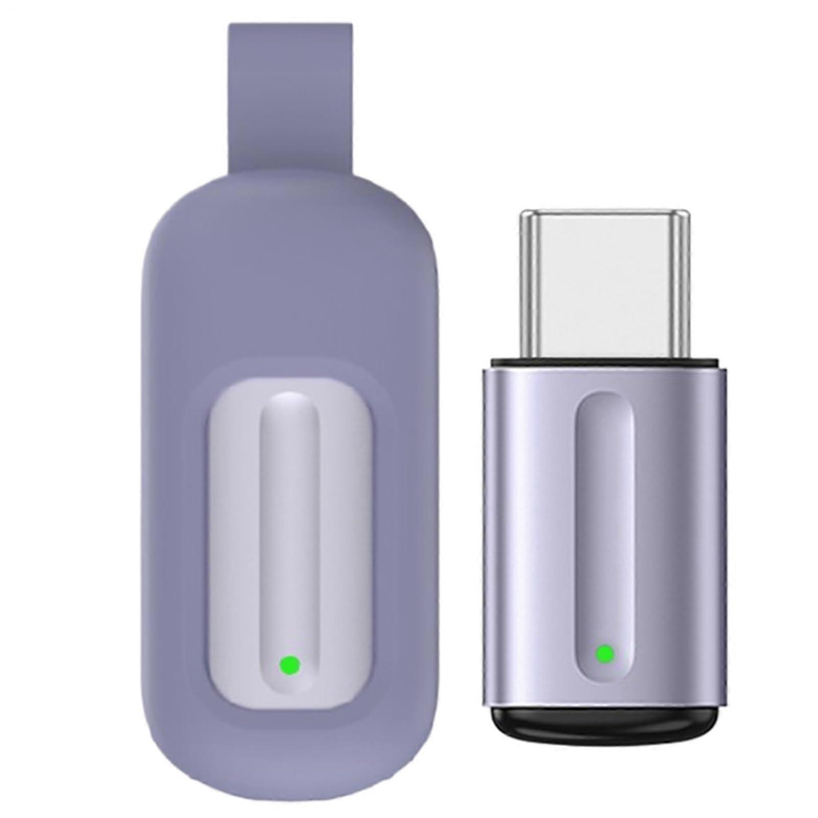 IR Smartphone Adapter for Remote Control of Small Appliances, Compatible with Outdoor Projectors, Portable Electronics, Purple Design