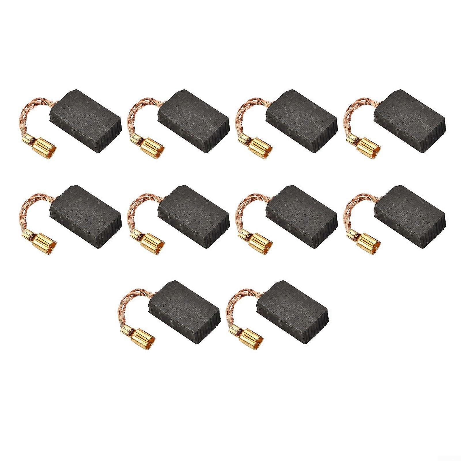 Carbon brush set for Bosch GWS angle grinder, enhances performance and durability, 10piece set