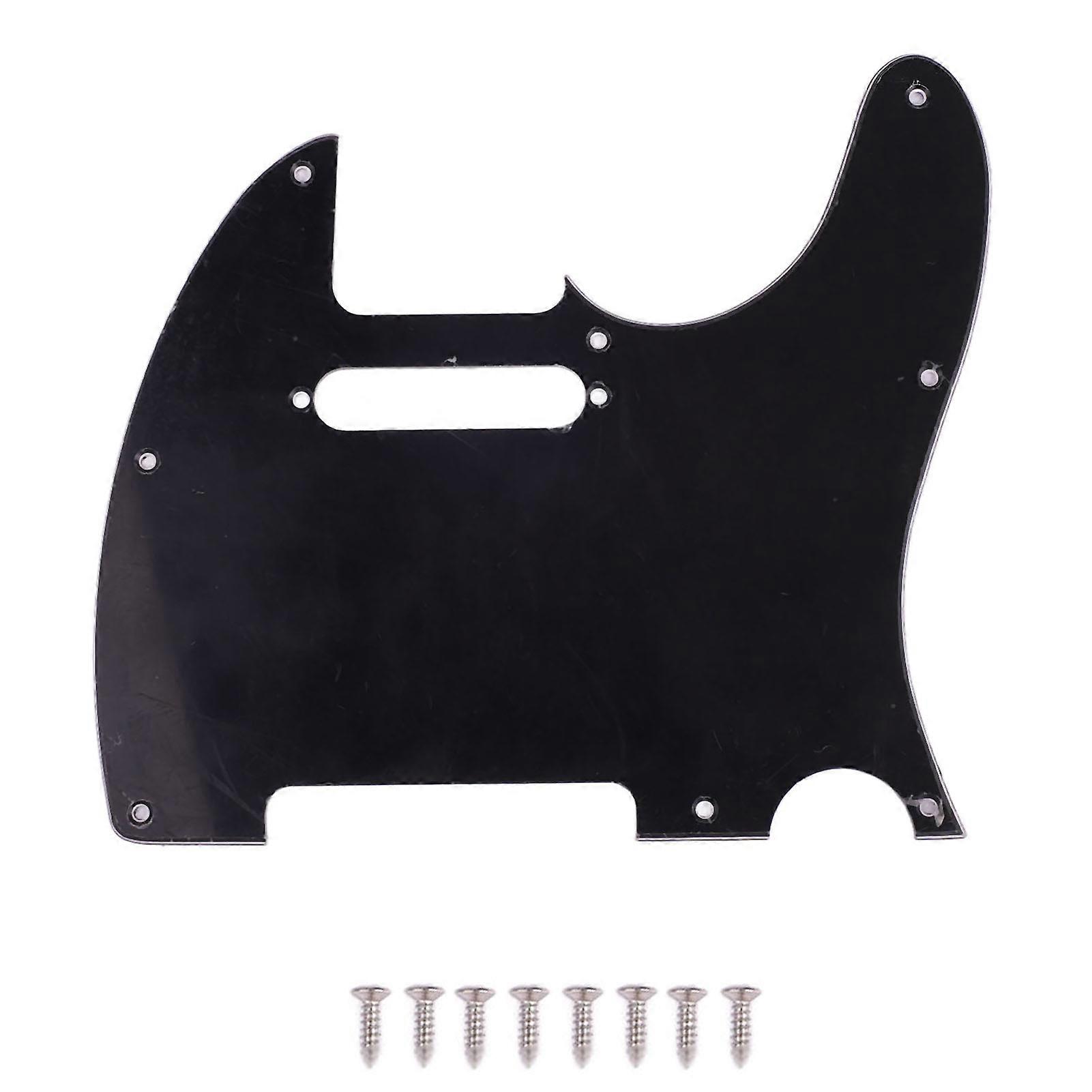 Guitar Pickguard 3 Layer PVC Scratch Protection Decorative Electric Guitar Guard Plate for Telecaster Style