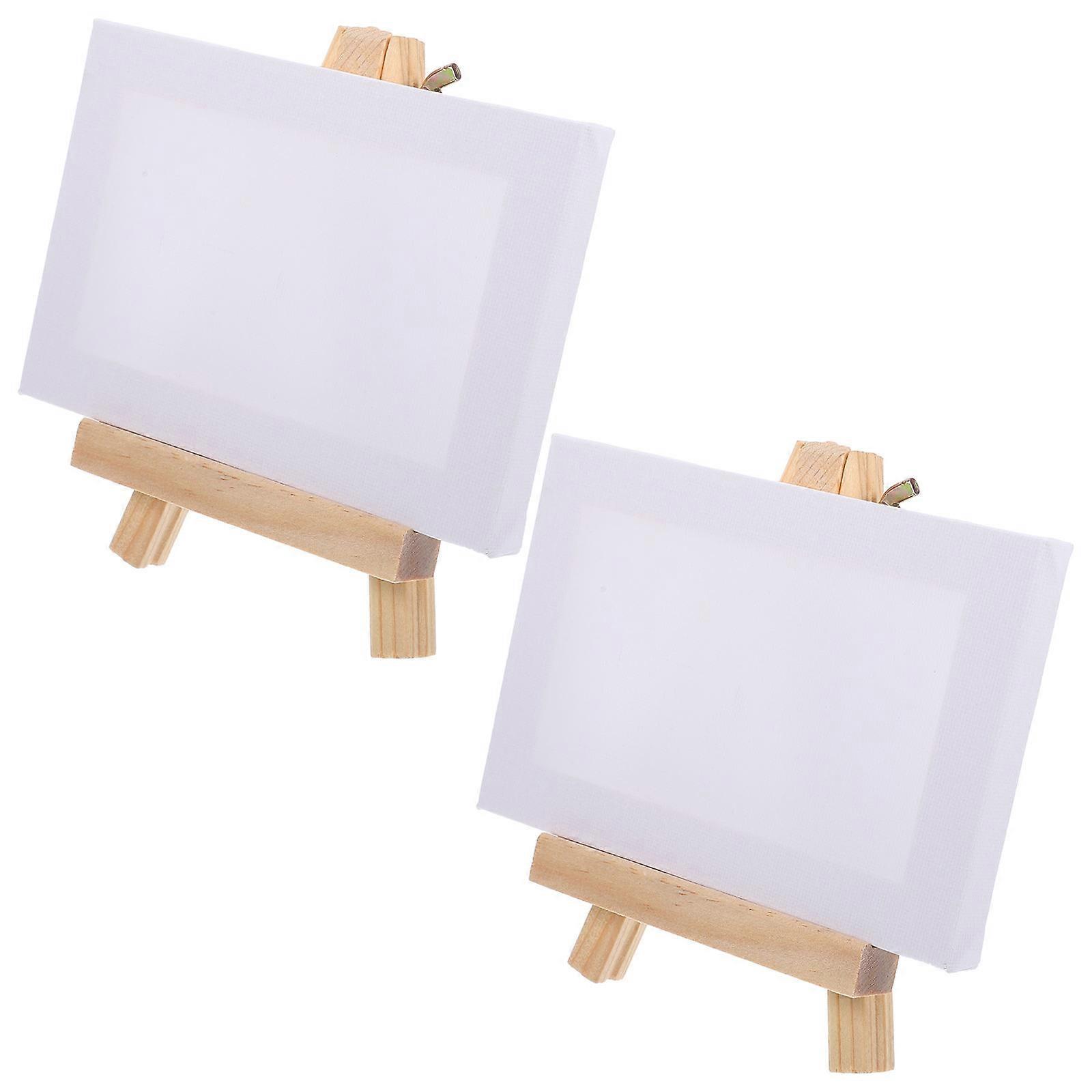 Easel Painting Set Drawing Board Artist Oil Painting Panel Rectangular Shape For Beginners 2 Sets