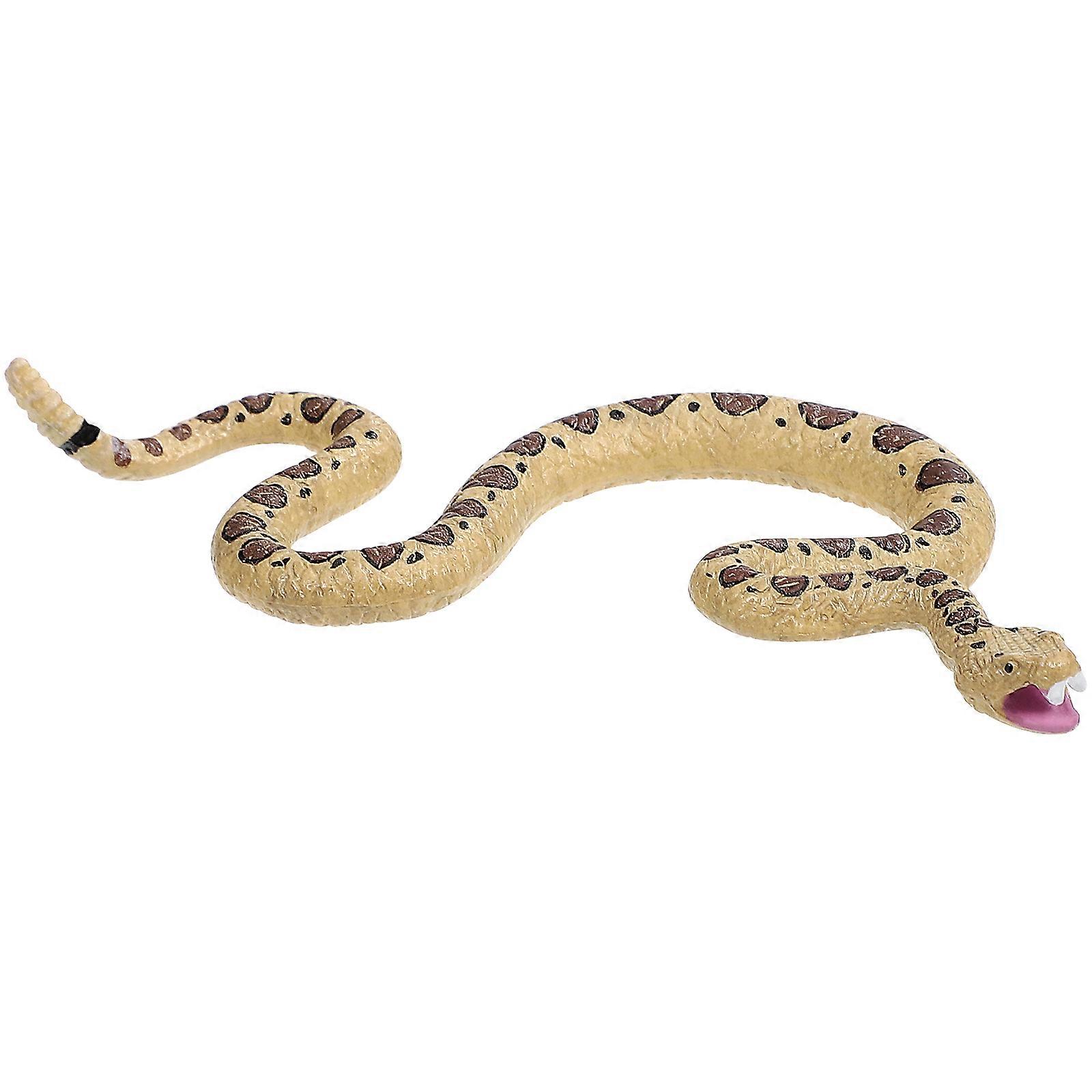 Realistic Fake Snake Model   Creepy Prank Prop for Halloween Decorations and Funny Tricks to Scare Cats & Birds