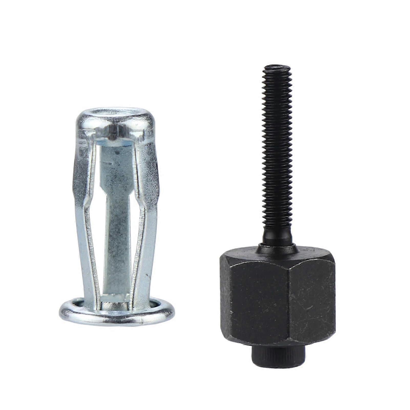 Rivet Head Nut Set 20-piece for M4 M5 M6 M8, Alloy Extension Clamp Petal Rivet Set with Manual Riveter