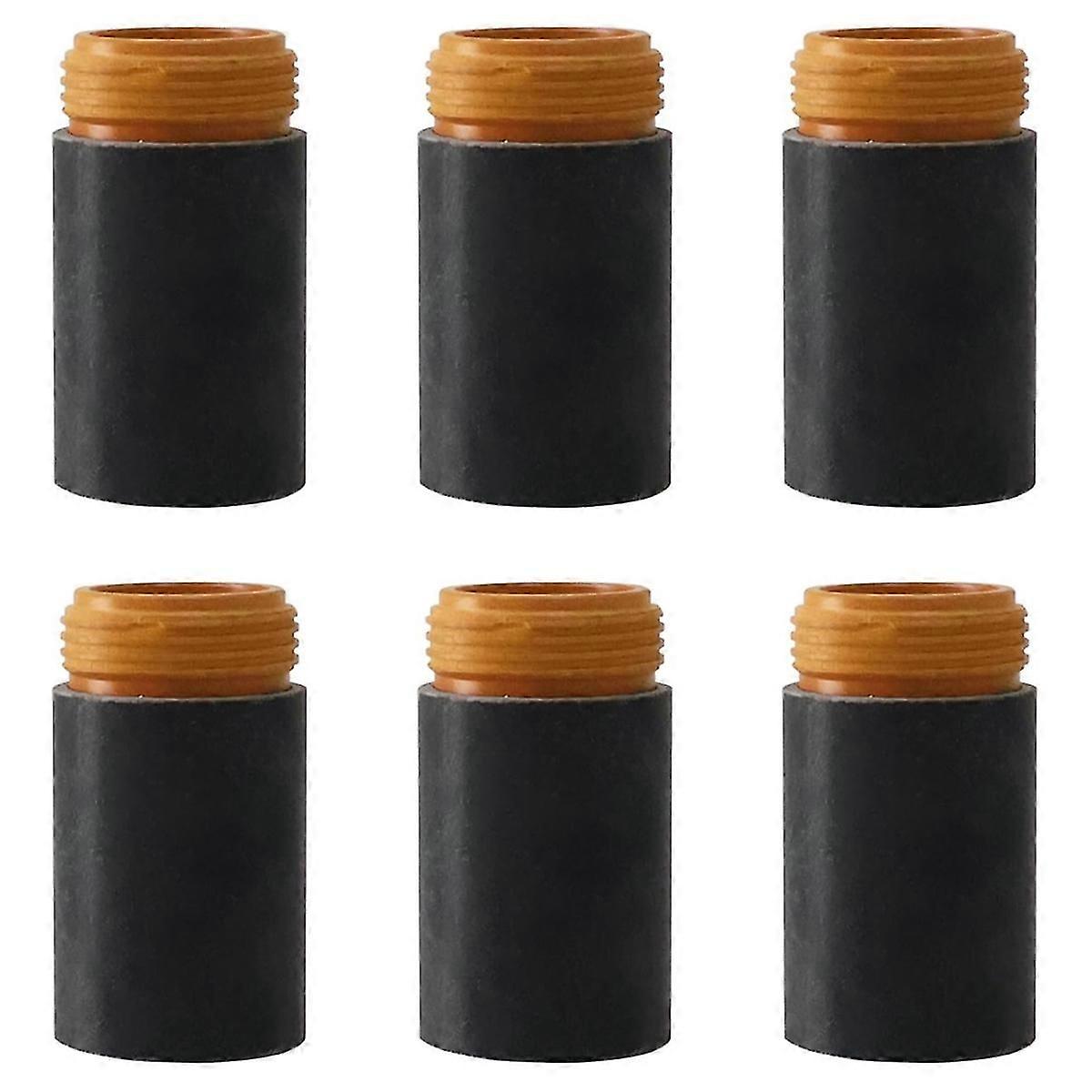 6Pcs 220854 Retaining Cap Plasma Consumable Fit for 45XP/65/85/105 Cutting Torch