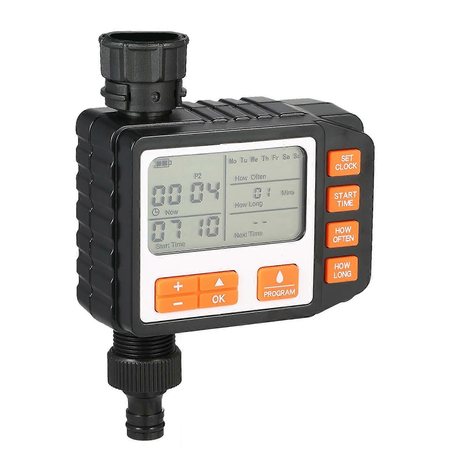 IP65 Waterproof 3 Separate Programs Digital Water Timer 3in Large Screen Hose Timer Sprinkler Timer 