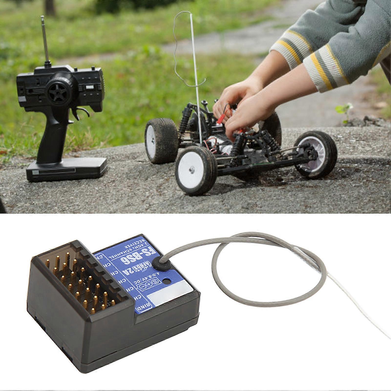 RC Receiver 2.4GHz AFHDS2A 6CH With Gyroscope Function RC Transmitter Receiver for FS GT5 FS IT4S RC Boat 