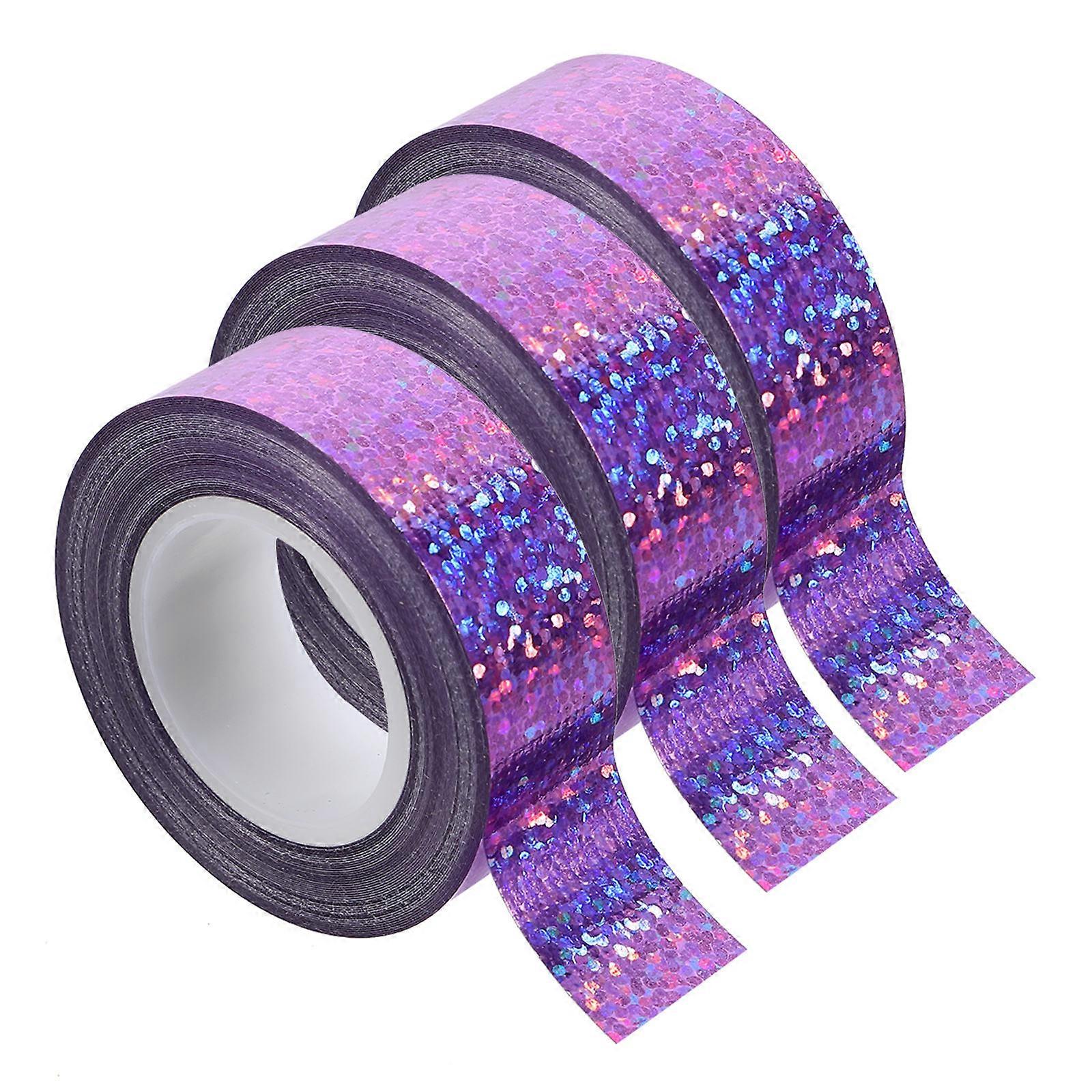 Colored Duct Tape Multi-Function Adhesive Duct Tape for Decoration 3 Rolls