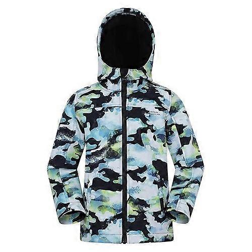Mountain Warehouse Childrens/Kids Exodus Printed Water Resistant Soft Shell Jacket