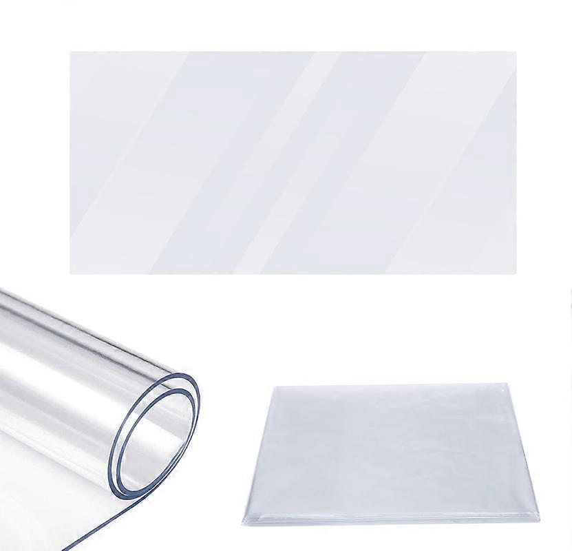 Draped  Transparent Tablecloth - 0.15mm Thick 100*180cm